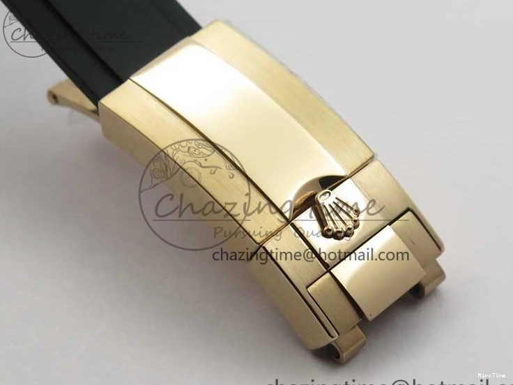 MiroTime 0112 WeatherProof Yacht-Master 40 116695SATS Bp Maker Best Edition Black Dial on Rubber Strap SA 3001